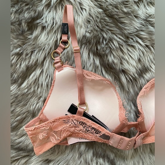 SET NWT Victoria's Secret VERY SEXY Lace Push-Up Bra and Thong Panty Set - Picture 6 of 12